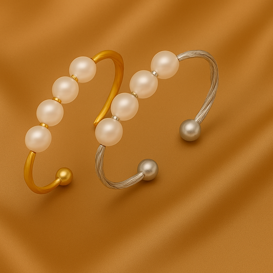 Pearl Rotating Orbit Ring