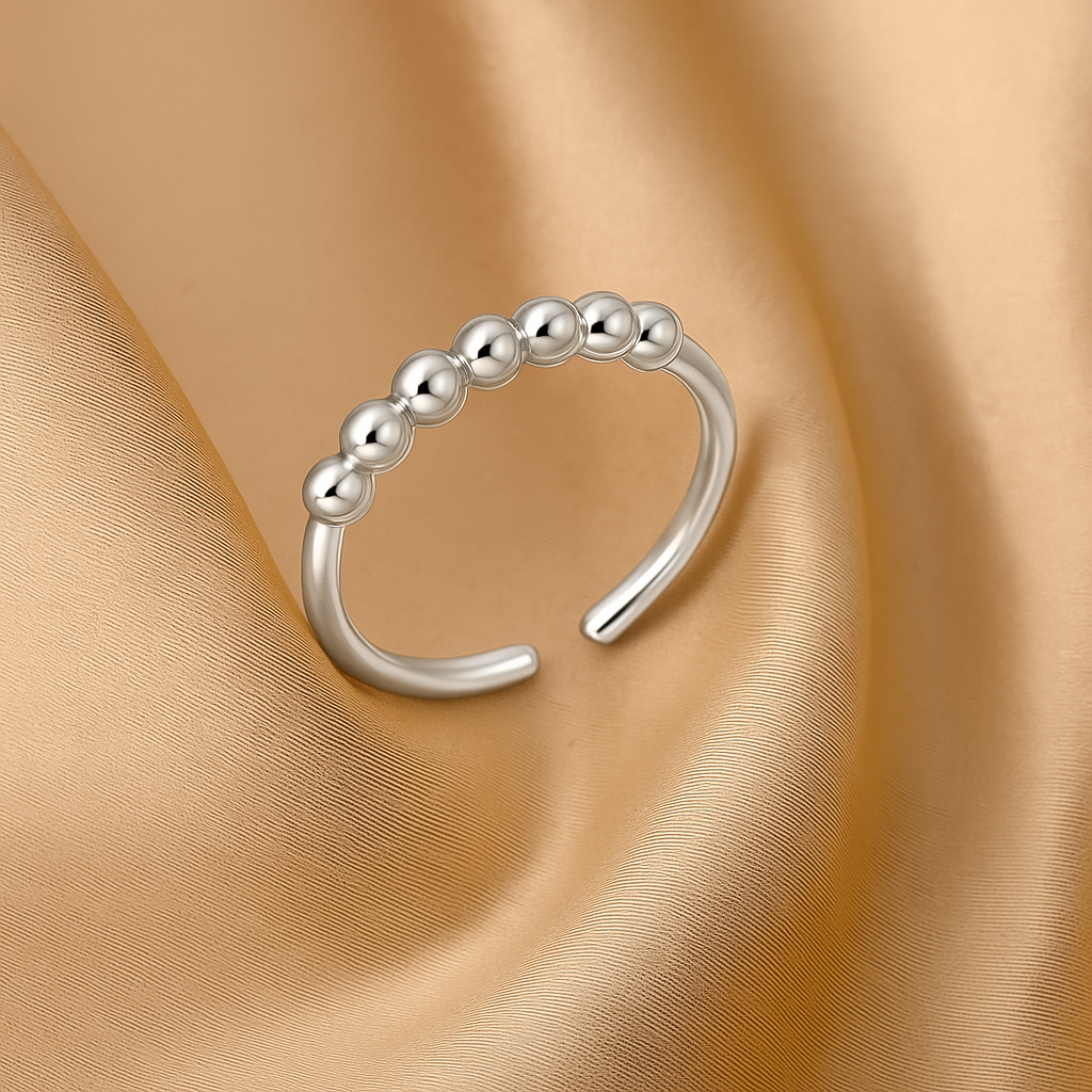 Beaded Sliding Ring