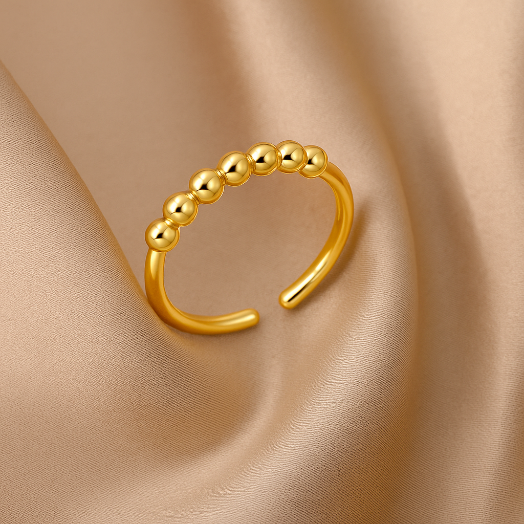 Beaded Sliding Ring