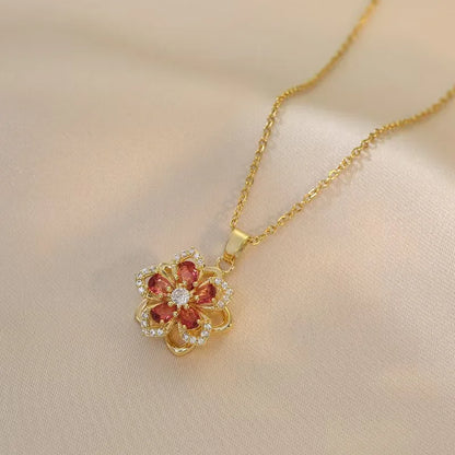 Petal Dream Spin Necklace