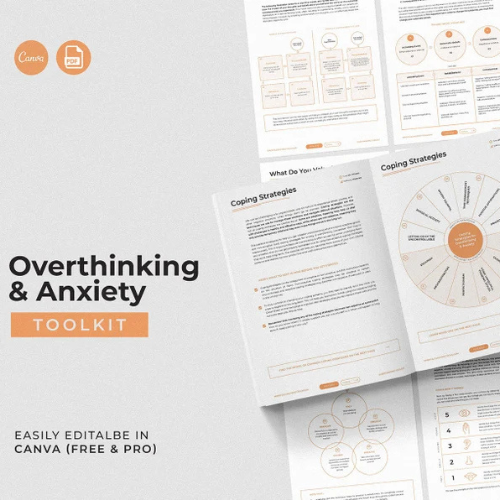 Overthinking and Anxiety Toolkit (Pro Bundle)