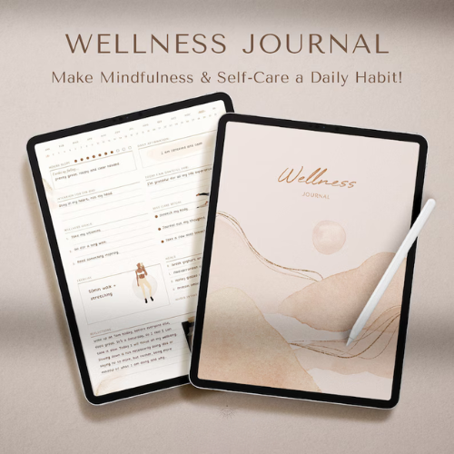 Wellness Journal | Mental Health | Self Care.