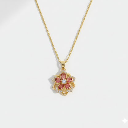 Petal Dream Spin Necklace