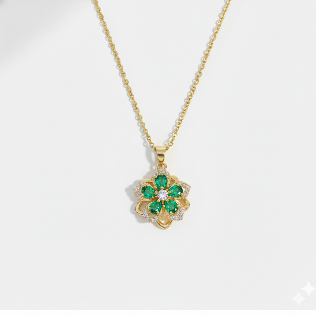 Petal Dream Spin Necklace